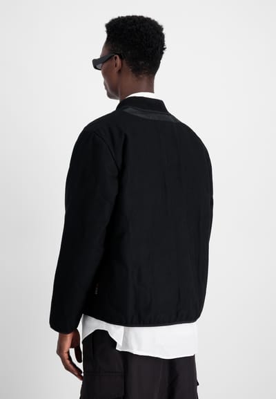Quilted Liner Wool Outdoor Jacket