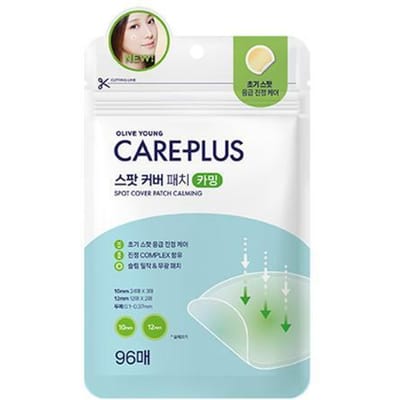 Olive Young CarePlus Scar Cover Spot Patch 24 pcs white