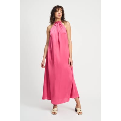 POM Amsterdam Dress - Raspberry Maat: 34 | Maxi Jurken Outlet | Dames | Roze