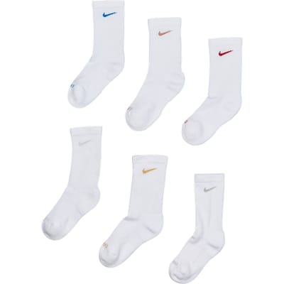 Nike Everyday Cushioned Crew 6 Pack Sokken Unisex - Wit - Maat 42 - 46