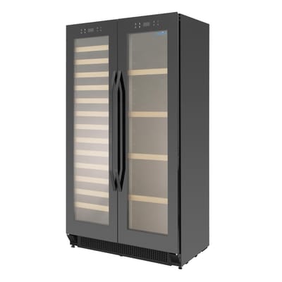 Polar G-serie dubbele deur bier- en wijnkoelkast