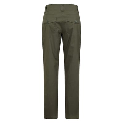 Mountain Warehouse Dames/Dames Coastal Stretch Reguliere Broek (Kaki Groen)