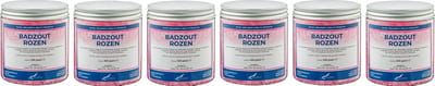 Claudius Badzout Rozen - 300 gram - Pot met aluminium deksel - set van 6 stuks