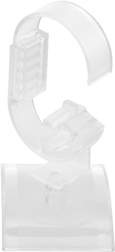 2 Stuks Verstelbare Armbanden met Transparante Display Case en Verstelbare Basis voor Sieraden en Horloges, Ideaal voor Presentatie en Opslag