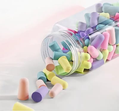 Gadgetpoint - Oordoppen - Geluiddempende Oordopjes - 10 stuks in diverse kleuren - Multicolor