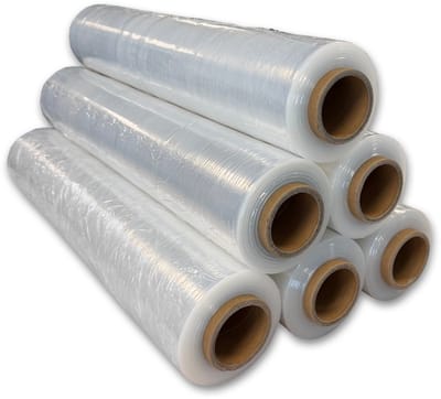 DULA Wikkelfolie - Sealfolie 50cm x 300 meter - Transparant - Handwikkelfolie - 6 rollen Pallet Folie