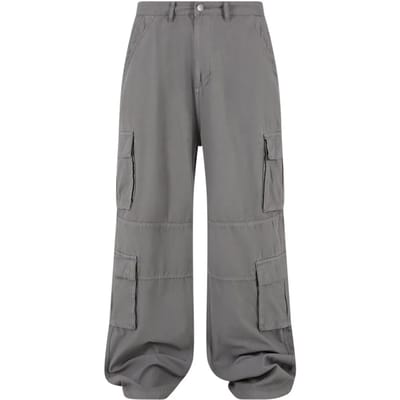 DEF - Cargohosen Wijde broek - Taille, 31 inch - Grijs