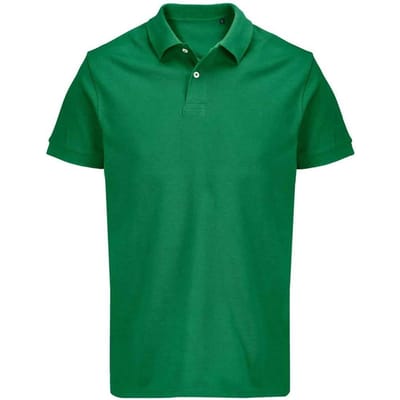 SOLS Unisex Adult Pacific Piqué Tweelingnaaldssteek Poloshirt (Kelly Groen)