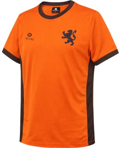 MAESTRO Oranje WK Shirt Nederland 2026 Heren Maat XXL - Voetbal Shirt Kleding - Nederlands Elftal Oranje Shirt 2026 - Zwart
