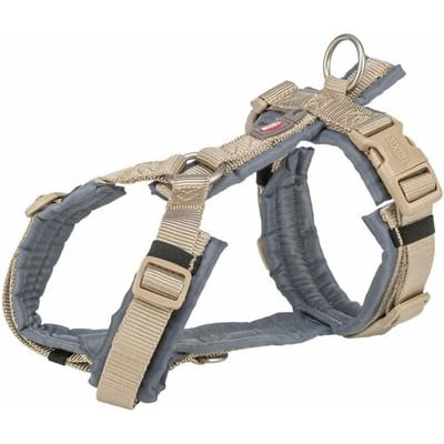 Trixie Jollypaw tuig Prem Trekk zand/grijs 53-64 x 2 cm