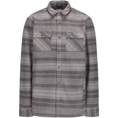 SoulCal Heren geruite polyester jas (Grijs)