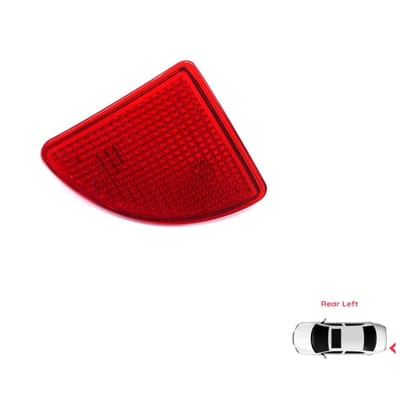 ESP1236-1 Achter Links Bumper Reflecterende Reflector voor Renault Kangoo MK1 Express Nissan Kubistar X76 Dacia Logan MK1 KS MCV Van 2004-2008 7700308720