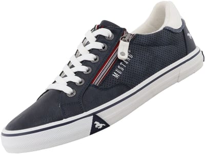 Mustang herentrainers blauw
