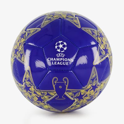 UEFA Champions League voetbal blauw goud
