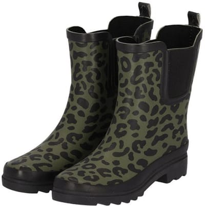 XQ Footwear Regenlaarzen groen Rubber - Maat 42