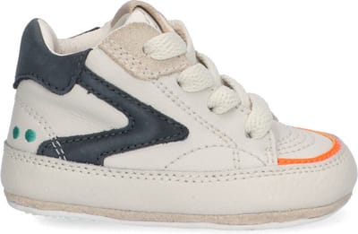 Zack Zacht Babysneakertjes Jongens Beige Blauw