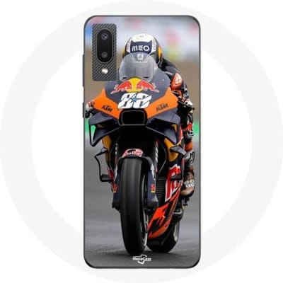 Coque - maniacase - Samsung Galaxy A02 - Souple - Moto GP - Protection et décoration noir