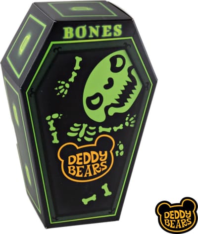 Deddy Bears - Bones knuffel - 12 cm - Pluche