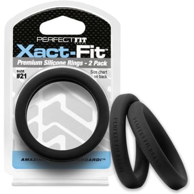 Perfect Fit - 2 Siliconen Cockringen - 53.5 mm