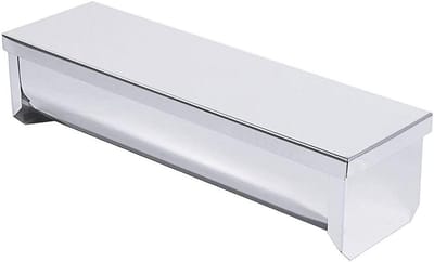 RVS Terrine Vorm - Paté Bakvorm - Desserts Maken - Inclusief Deksel - 23 cm - Zilverkleurig