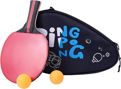 Tafeltennis Paddle Case - Racket Opbergkoffer - Sportieve Opslag - Waterdichte Harde Schaal - 30 x 20 cm - Zwart