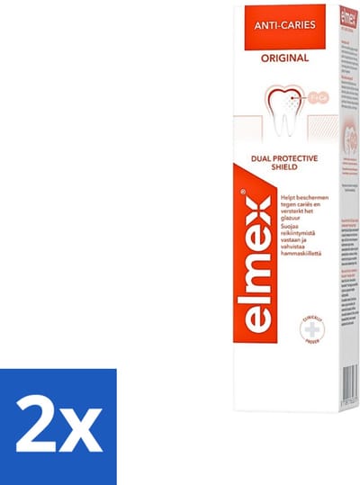 Elmex Tandpasta Anti-Cariës Original 75 ml - Voordeelverpakking - 2 stuks