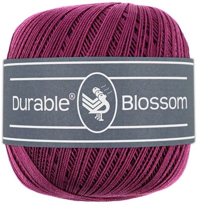 Durable Blossom - 249 Plum - Verfijnd Gemerceriseerd Katoen Garen