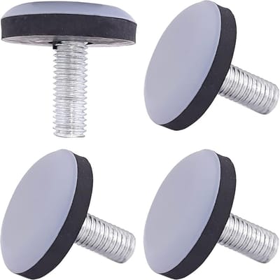 Meubelglijders met Schroefdraad Teflon PTFE Instelvoet M8 voor Stabiliteit