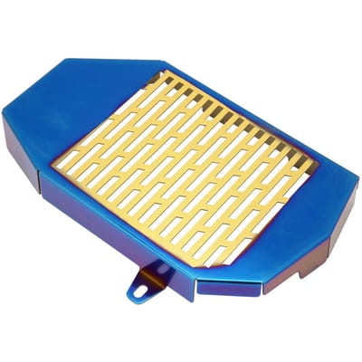 Radiatorgrillebeschermer van aluminiumlegering Past voor Honda ADV150 2019 2020 Blauw Goud yellow