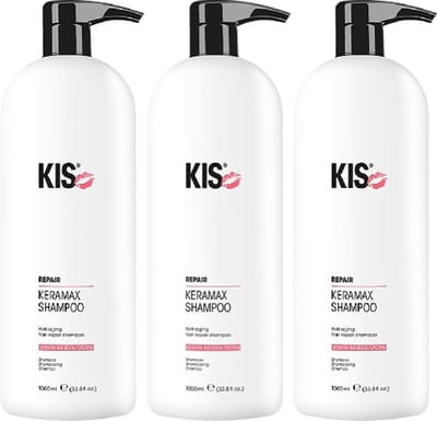 KIS - Kappers KeraMax - voordeelverpakking - 6 x 1000 ml - Shampoo