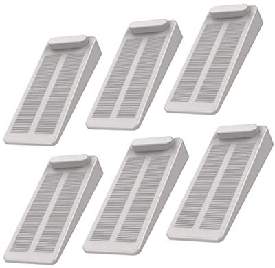 Antislip Rubber Deurstopper – Verstelbare Deurwig voor Badkamer, Balkon, Kinderkamer en Terrasdeur – 6 Stuks