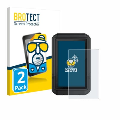 BROTECT - Screenprotector voor Garmin eTrex Touch 2025 - Folie Beschermfolie matte 2 Stuks