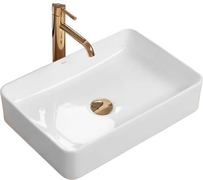 Rea Avia Opzetwastafel Wit 51x34,5 cm