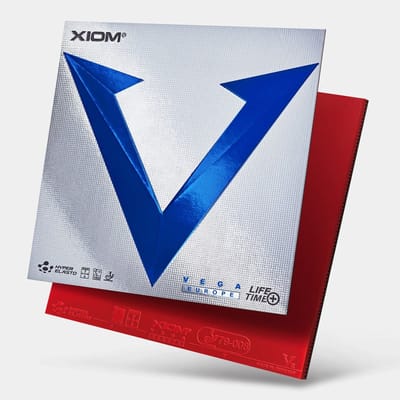 Xiom Vega Euro - Rood - Max - Tafeltennis Rubbers