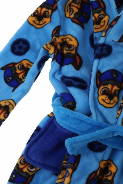 Paw Patrol Badjas - Maat 98 - Chase Ochtendjas - Met capuchon - Blauw