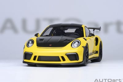 AUTOart 1/18 Porsche 911 (991.2) GT3 RS Weissach Package, Racing Yellow