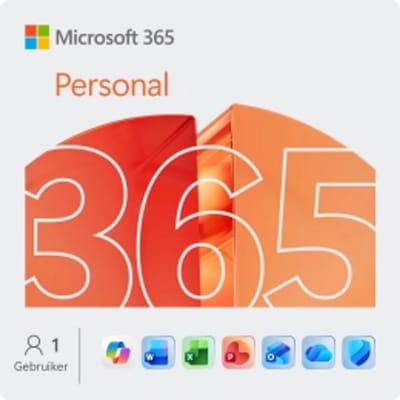 Microsoft 365 Personal | 1 Gebruiker - 1 jaar | Inclusief updates
