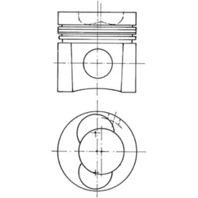 Reparatieset, zuiger/cilinderbus KOLBENSCHMIDT 93137962