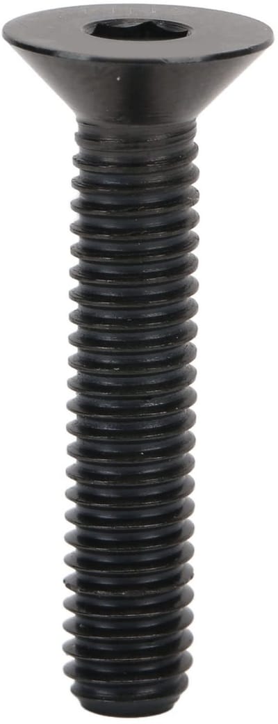 Allecto - Headset Cap - Bevestigingsbout fiets - M6x30mm - Stuurpen Bout - Zwart - Duurzaam materiaal - Geschikt voor fietsreparatie - Legering