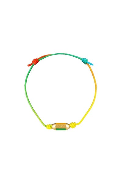 Armband La Vie Amour Veelkleurig - Yehwang - Armband - Goud/Meerkleurig - Stainless Steel
