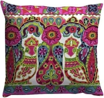 Covers & Co Sierkussen gevuld - Poppy 40x40 - Multi