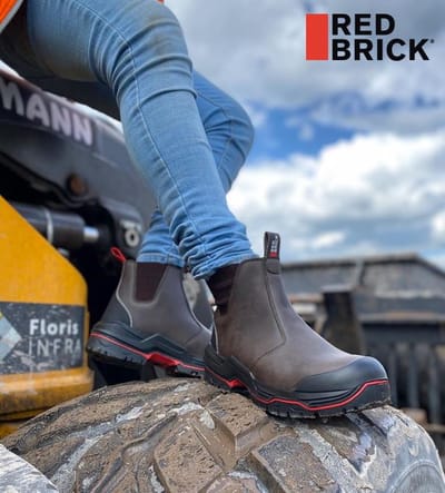 Redbrick Pulse Ankle Boot S3S Bruin - Bruin - 41