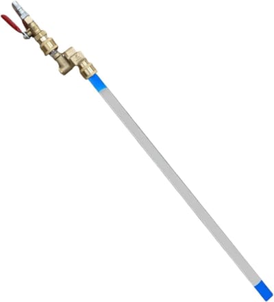 Autowatertank Reiniger - Hogedrukreiniger Accessoire - Tank Reinigen - Precisie Controle - 60 cm - Zilverkleurig