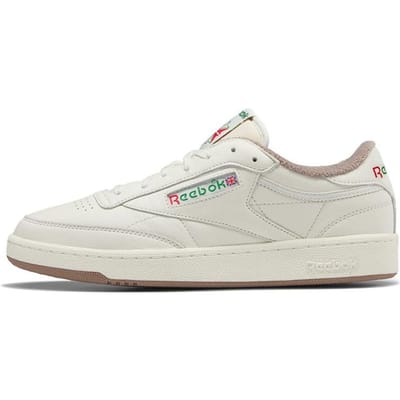 Reebok Club C 85 Vintage Chalk Taupe Unisex Sneakers Wit Glen-Groen GZ5161 36.5 white