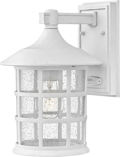 Hinkley LED Wand Buitenlamp Freeport | 1X E27 Max 40W | IP44 | Dimbaar | Textured White
