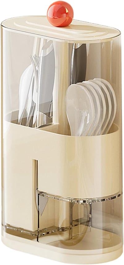 Keukengerei Houder - Bestekpot Organizer - Keuken Organiseren - Verbeterd Droogontwerp - 315 x 11 x 315 cm - Niet gespecificeerd