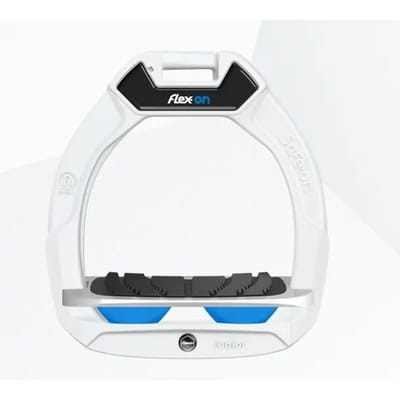 Veiligheidsstijgbeugels Schuin Grip Wit/Grijs/Blauw kind Flex-On Safe-On