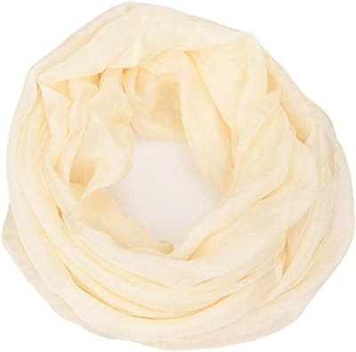 Lichte chiffon sjaal voor dames, ademend en zijdeachtig, perfect voor kantoor, casual en reizen