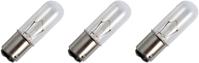 Signaallamp Ba15d 24V 5W - 208 mAh - 3 stuks - T16 Gloeilamp Ø16mm - 54mm - 2500K - Dimbaar