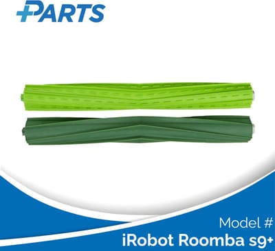 iRobot Roomba s9+ Borstels (2 Stuks, Plus.Parts® alternatief voor 4655987 )